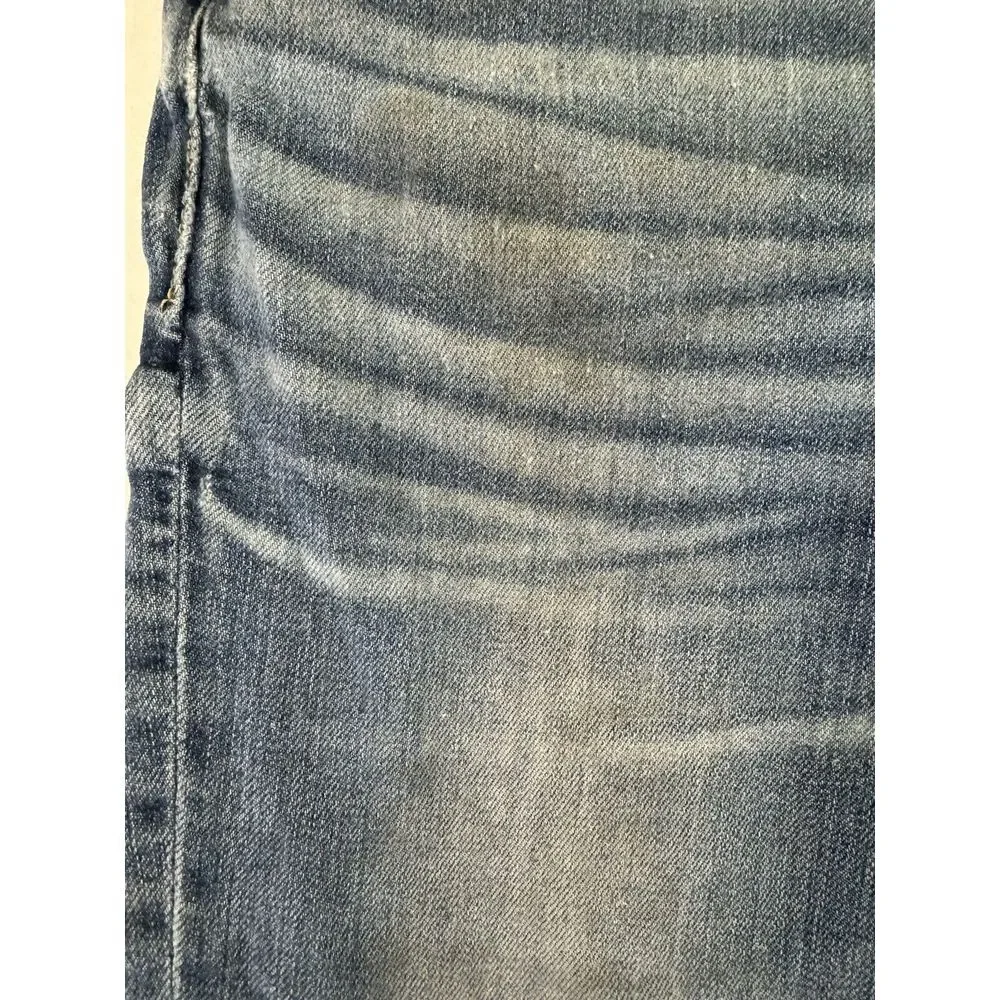 American Eagle Airflex Skinny Distressed Denim Blue Jeans‎ Size 29x32